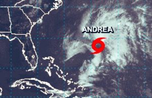 La tormenta subtropical Andrea, la primera de esta temporada, ¿presenta peligro para RD
