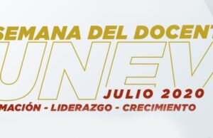 UNEV celebra “Semana del Docente”, con 3 conferencias virtuales
