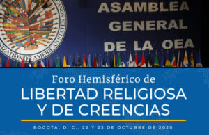 AEL consolida su voz ante la OEA generando reuniones privadas con embajadores y remarcando participación en foro hemisferico por la libertad religiosa