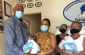 Fundación Villa María y Mejoramiento Social dona fundas de alimentos y materiales sanitarios