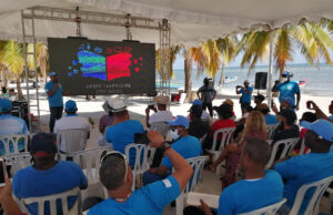 Presentan a comunicadores documental sobre la Isla Saona