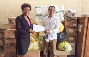 UNEV entrega ayudas para damnificados del terremoto Haití