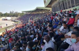 58 Concentración La Batalla de la Fe se llevó a cabo con toda normalidad en el Estadio Olímpico Félix Sánchez