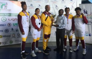 UNEV gana oro en competencias de baloncesto femenino 3×3