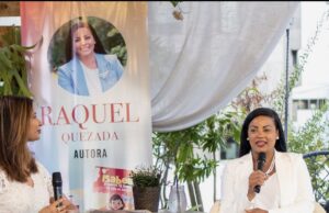 Escritora Raquel Quezada presenta nuevos libros