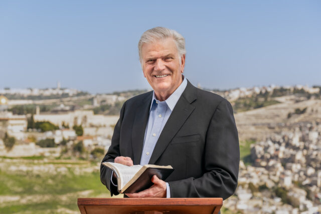 Franklin Graham in Jerusalem, Israel