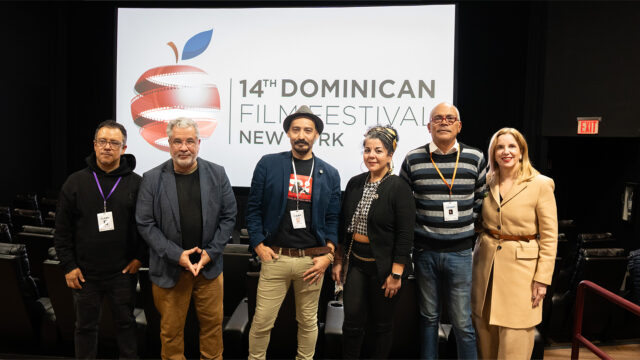 Parte del jurado del DFFNYC 2025 - Freddy Vargas, Edwin Pagán, Ricardo Salazar, Rachel Strauss, Armando Guareño y Elsa Turull