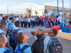 107 niños iniciaron docencia en el Centro Educativo Nuevos Horizontes