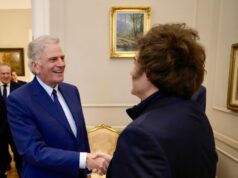 Franklin Graham se reúne con el presidente Javier Milei unos días antes de Esperanza Buenos Aires