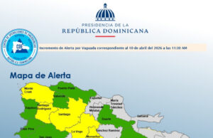 Autoridades alertan por vaguada provocará lluvias este fin de semana en RD