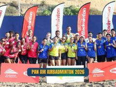 Selección Dominicana de Bádminton clasifica al Mundial de Air Bádminton tras conquistar plata en el Panamericano de Lima