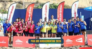 Selección Dominicana de Bádminton clasifica al Mundial de Air Bádminton tras conquistar plata en el Panamericano de Lima