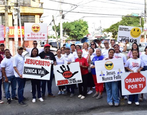 Dominicanos celebran el Día Mundial de Evangelismo con amplia jornada de alcance nacional