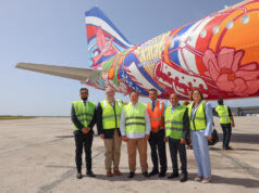 Héctor Porcella acompaña a JetBlue en la presentación de “Quisqueya la Bluebella”