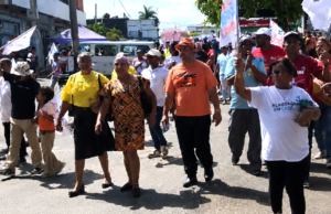 Marcha “Operación Josué 2026” denuncia feminicidios, crisis del tránsito y problemas sociales en Gualey