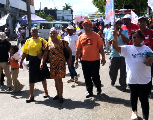 Marcha “Operación Josué 2026” denuncia feminicidios, crisis del tránsito y problemas sociales en Gualey
