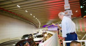 Presidente Abinader inaugura túnel de la Plaza de la Bandera y entrega renovado espacio público