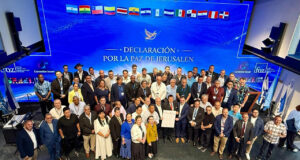 Líderes evangélicos latinoamericanos firman en Jerusalén declaración por la paz e Israel