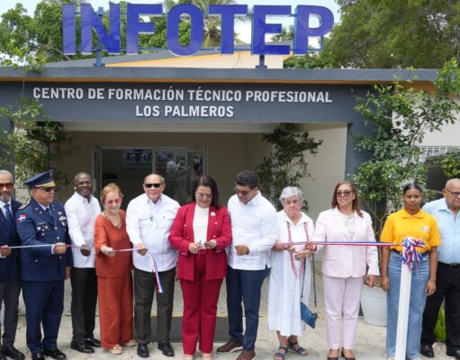 INFOTEP inaugura Centro de Formación Técnico Los Palmeros y amplía acceso a capacitación en SDE