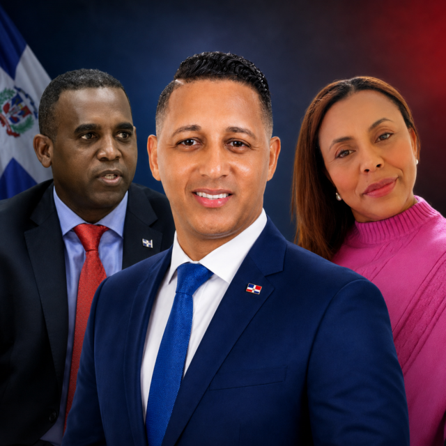 Luis Columna, Wiliam Reynoso y Nirka de la Rosa