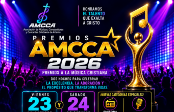 Anuncian los Premios AMCCA 2026 para celebrar la excelencia de la música cristiana