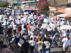 Celebran “Marcha-Concentración por la Biblia” con director de la Oficina de Enlace del presidente y la Comunidad Cristiana
