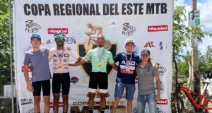 Puello, González, Florentino y Zorrilla se destacan en la Copa Ciclista Regional del Este MTB 2026