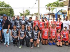 27 Febrero, La Altagracia, Jaya y ensanche Duarte avanzan a semifinal voleibol u18 femenino juegos San Vicente