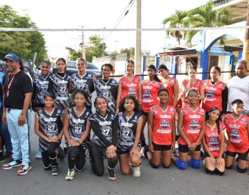 27 Febrero, La Altagracia, Jaya y ensanche Duarte avanzan a semifinal voleibol u18 femenino juegos San Vicente