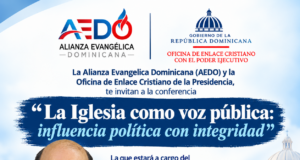 AEDO y Oficina de Enlace Cristiano anuncian conferencia sobre integridad política e influencia pública de la Iglesia