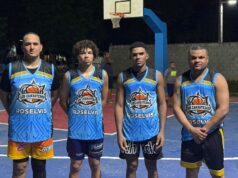 Canasteros toman delantera serie final quinto torneo de baloncesto superior barrial Arenoso