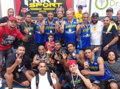Team Kabuiby nuevo campeón del octavo torneo baloncesto de veterano copa Agua María